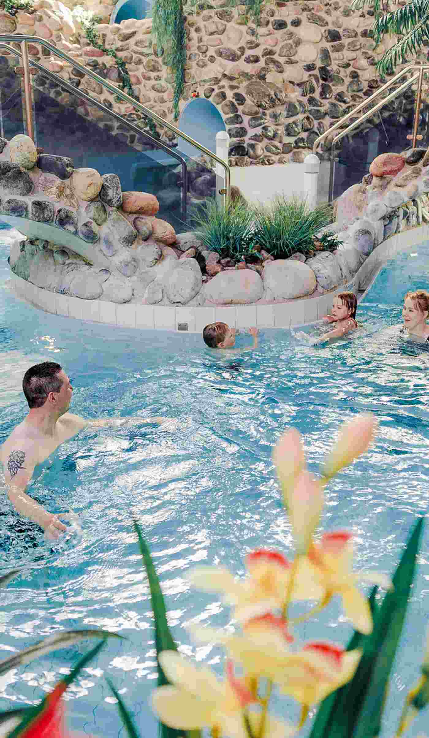 Water park and day spa